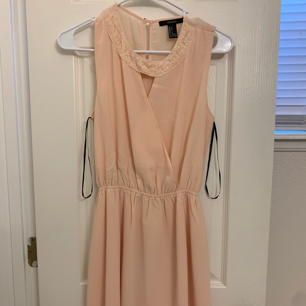 Peach Dress